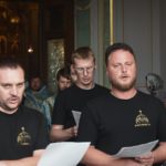 Утреня с чином Погребения Плащаницы Пресвятой Богородицы в кафедральном соборе святого благоверного князя Александра Невского г. Симферополя.