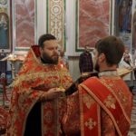 В канун Недели 16-й по Пятидесятнице в кафедральном Свято-Александро-Невском соборе г. Симферополя  было совершено всенощное бдение.