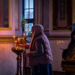 Повечерие с чтением канона Андрея Критского в Александро-Невском кафедральном соборе