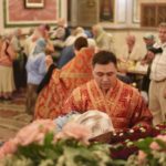 В канун праздника Воздвижения Честного и Животворящего Креста Господня епископ Ялтинский Нестор совершил всенощное бдение в кафедральном Александро-Невском соборе г. Симферополя.