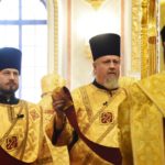 Митрополит Симферопольский и Крымский Тихон возглавил Божественную литургию в кафедральном Александро-Невском соборе г. Симферополя в день памяти Корсунской иконы Божией Материй.