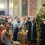 Праздничные богослужения в Александро-Невском кафедральном соборе в праздник Успения Пресвятой Владычицы нашей Богородицы и Приснодевы Марии