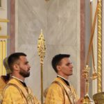 Митрополит Симферопольский и Крымский Тихон возглавил Божественную литургию в кафедральном Александро-Невском соборе г. Симферополя в день памяти Корсунской иконы Божией Материй.