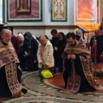 Всенощное бдение в канун Недели 4-й Великого поста, преподобного Иоанна Лествичника в кафедральном Александро-Невском соборе.