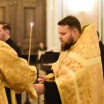 Всенощное бдение в канун Недели 25-й по Пятидесятнице в кафедральном Александро-Невском соборе.