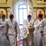 В ПРАЗДНИК КРЕЩЕНИЯ ГОСПОДНЯ МИТРОПОЛИТ СИМФЕРОПОЛЬСКИЙ И КРЫМСКИЙ ЛАЗАРЬ ВОЗГЛАВИЛ БОЖЕСТВЕННУЮ ЛИТУРГИЮ В СВЯТО-АЛЕКСАНДРО-НЕВСКОМ КАФЕДРАЛЬНОМ СОБОРЕ Г. СИМФЕРОПОЛЯ.