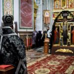 ПРЕОСВЯЩЕННЫЙ КАЛЛИНИК, ЕПИСКОП БАХЧИСАРАЙСКИЙ  СОВЕРШИЛ ПЕРВУЮ В ЭТОМ ГОДУ ЛИТУРГИЮ ПРЕЖДЕОСВЯЩЕННЫХ ДАРОВ В КАФЕДРАЛЬНОМ АЛЕКСАНДРО-НЕВСКОМ СОБОРЕ Г. СИМФЕРОПОЛЯ.