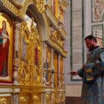 Утреня с чтением акафиста Божией Матери в кафедральном Свято-Александро-Невском соборе
