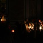 В канун Великой Пятницы Митрополит Симферопольский и Крымский Лазарь возглавил утреню с чтением двенадцати Евангелий Последования Святых и спасительных Страстей Господа нашего Иисуса Христа в кафедральном Александро-Невском соборе г Симферополя.