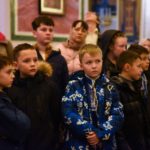 Ребята из образцового ансамбля "Сударушка" при школе № 2 г. Симферополя побывали на экскурсии в кафедральном Александро-Невском соборе.