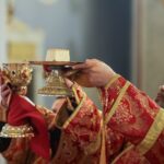 Богослужение в день Радоницы в Александро-Невском кафедральном соборе