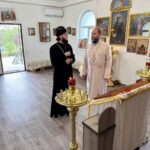 Настоятель Александро-Невского кафедрального собора посетил храм «Царственных страстотерпцев» г. Симферополь