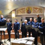 Всенощное бдение в кафедральном Свято-Александро-Невском соборе в канун престольного торжества.