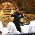 Всенощное бдение в кафедральном Александро-Невском соборе  в канун Недели 21-й по Пятидесятнице.
