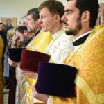 В ВОССТАНОВЛЕННОМ ХРАМЕ 4-Х СВЯТИТЕЛЕЙ МОСКОВСКИХ ПЕТРА, АЛЕКСИЯ, ИОНЫ И ФИЛИППА В ПРЕСТОЛЬНЫЙ ПРАЗДНИК ЕПИСКОП КАЛЛИНИК СОВЕРШИЛ ПЕРВУЮ БОЖЕСТВЕННУЮ ЛИТУРГИЮ.