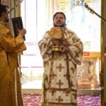 В ПРАЗДНИК СОБОРА АРХИСТРАТИГА МИХАИЛА И ПРОЧИХ НЕБЕСНЫХ СИЛ БЕСПЛОТНЫХ ПРЕОСВЯЩЕННЕЙШИЙ КАЛЛИНИК, ЕПИСКОП БАХЧИСАРАЙСКИЙ ВОЗГЛАВИЛ БОГОСЛУЖЕНИЕ В АЛЕКСАНДРО-НЕВСКОМ КАФЕДРАЛЬНОМ СОБОРЕ Г. СИМФЕРОПОЛЯ