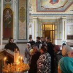 Паломническая группа из Черноморского района побывала в Александро‑Невском кафедральном соборе г. Симферополя.