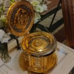 График совершения молебнов и молебнов с акафистами в Свято-Александро-Невском кафедральном соборе города Симферополя перед ковчегом с частицей честных мощей святой блаженной Матроны Московской