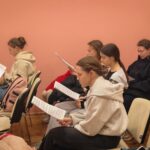 Прошли очередные занятия молодежного хора ﻿Просветительского центра святителя Гурия Таврического