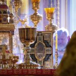 Митрополит Симферопольский и Крымский Тихон возглавил Божественную литургию в кафедральном Александро-Невском соборе г. Симферополя в день памяти Корсунской иконы Божией Материй.