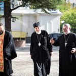 Преосвященный Николай (Погребняк), епископ Балашихинский и Орехово-Зуевский ,  главный редактор «Журнала Московской Патриархии» посетил с официальным визитом кафедральный Александро-Невский собор г. Симферополя.