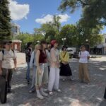 В Александро-Невском кафедральном соборе состоялась экскурсия  в рамках пленэрной практики духовно-творческого проекта "Кисти не врут"
