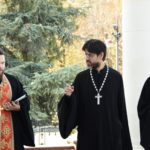 Председатель комиссии по церковному искусству, архитектуре и реставрации при епархиальном совете г. Москвы посетил кафедральный Александро-Невский собор г. Симферополя.