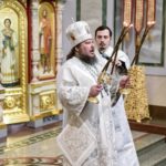 В НЕДЕЛЮ 10-Ю ПО ПЯТИДЕСЯТНИЦЕ ПРЕОСВЯЩЕННЫЙ КАЛЛИНИК, ЕПИСКОП БАХЧИСАРАЙСКИЙ СОВЕРШИЛ БОЖЕСТВЕННУЮ ЛИТУРГИЮ В КАФЕДРАЛЬНОМ СВЯТО-АЛЕКСАНДРО-НЕВСКОМ СОБОРЕ Г.СИМФЕРОПОЛЯ.