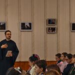 Очередные занятия с учащимися библейско-богословских курсов в актовом зале здания Симферопольской и Крымской епархии