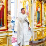 Литургия в кафедральном Александро-Невском соборе в день празднования Вознесения Господня