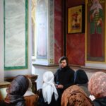 Учащиеся Таврического колледжа при КФУ им. Вернадского посетили Александро‑Невский кафедральный собор в Симферополе