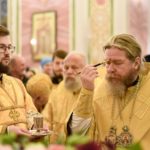 Митрополит Симферопольский и Крымский Тихон возглавил всенощное бдение в кафедральном соборе святого благоверного князя Александра Невского г. Симферополя в канун  дня памяти Корсунской иконы Божией Матери.
