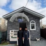 Настоятель Александро-Невского кафедрального собора иеромонах Андрей (Коротков) посетил храм Лазаря Муромского г. Симферополя