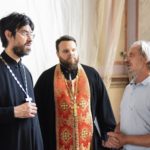 Председатель комиссии по церковному искусству, архитектуре и реставрации при епархиальном совете г. Москвы посетил кафедральный Александро-Невский собор г. Симферополя.
