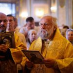 Митрополит Симферопольский и Крымский Тихон возглавил Божественную литургию престольного праздника в Александро-Невском кафедральном соборе г. Симферополя