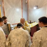 Всенощное бдение в  канун праздника Обрезания Господня в кафедральном Александро-Невском соборе г. Симферополя.