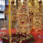 В канун праздника Воздвижения Честного и Животворящего Креста Господня епископ Ялтинский Нестор совершил всенощное бдение в кафедральном Александро-Невском соборе г. Симферополя.