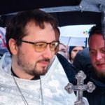 Литургия в кафедральном Свято-Александро-Невском соборе в праздник Крещения Господня.