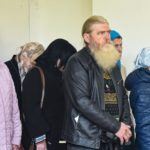 В ВОССТАНОВЛЕННОМ ХРАМЕ 4-Х СВЯТИТЕЛЕЙ МОСКОВСКИХ ПЕТРА, АЛЕКСИЯ, ИОНЫ И ФИЛИППА В ПРЕСТОЛЬНЫЙ ПРАЗДНИК ЕПИСКОП КАЛЛИНИК СОВЕРШИЛ ПЕРВУЮ БОЖЕСТВЕННУЮ ЛИТУРГИЮ.