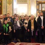 В Рождественскую ночь Митрополит Тихон возглавил праздничную Божественную литургию в кафедральном Александро-Невском соборе.