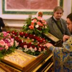 Всенощное бдение в канун Недели 3-й Крестопоклонной в кафедральном Александро-Невском соборе.
