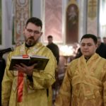 Всенощное бдение в кафедральном Александро-Невском соборе г. Симферополя на кануне дня памяти святителя Спиридона, епископа  Тримифунтского чудотворца