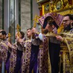 Неделя 3-я Великого поста, Крестопоклонная, в Александро-Невском кафедральном соборе