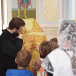 Практическое еженедельное занятие по дисциплине: «Устройство храма и православное богослужение» в просветительском центре им. свт. Гурия Таврического при кафедральном Александро-Невском соборе г. Симферополя.