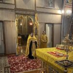 В КАНУН НЕДЕЛИ 23-Й ПО ПЯТИДЕСЯТНИЦЕ ЕПИСКОП ЯЛТИНСКИЙ НЕСТОР СОВЕРШИЛ ВСЕНОЩНОЕ БДЕНИЕ В КАФЕДРАЛЬНОМ СВЯТО-АЛЕКСАНДРО-НЕВСКОМ СОБОРЕ Г. СИМФЕРОПОЛЯ.