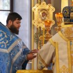 В праздник Покрова Пресвятой Богородицы, Преосвященный Каллиник, епископ Бахчисарайский возглавил Божественную литургию в кафедральном соборе святого благоверного князя Александра Невского г. Симферополя.
