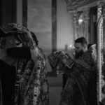 Вечерняя литургия Преждеосвященных Даров в Александро-Невском кафедральном соборе в среду 2-й седмицы Великого поста