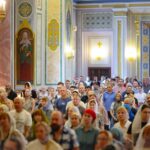 Воскресные богослужения в Александро-Невском кафедральном соборе в Неделю 4-ю по Пятидесятнице