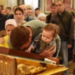 Всенощное бдение в кафедральном Александро-Невском соборе  в канун Недели 21-й по Пятидесятнице.
