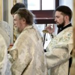 В ПРАЗДНИК ПРЕОБРАЖЕНИЯ ГОСПОДНЯ МИТРОПОЛИТ СИМФЕРОПОЛЬСКИЙ И КРЫМСКИЙ ЛАЗАРЬ ВОЗГЛАВИЛ ПРАЗДНИЧНУЮ ЛИТУРГИЮ В КАФЕДРАЛЬНОМ АЛЕКСАНДРО-НЕВСКОМ СОБОРЕ Г. СИМФЕРОПОЛЯ.